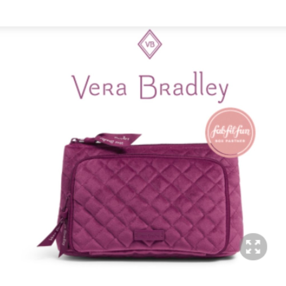 NEW!! Vera Bradley petite cosmetic case